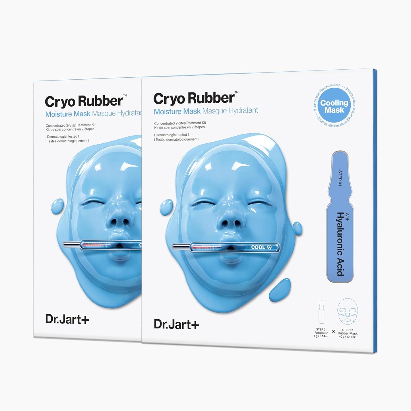 Cryo Rubber Cooling Korean Face Mask