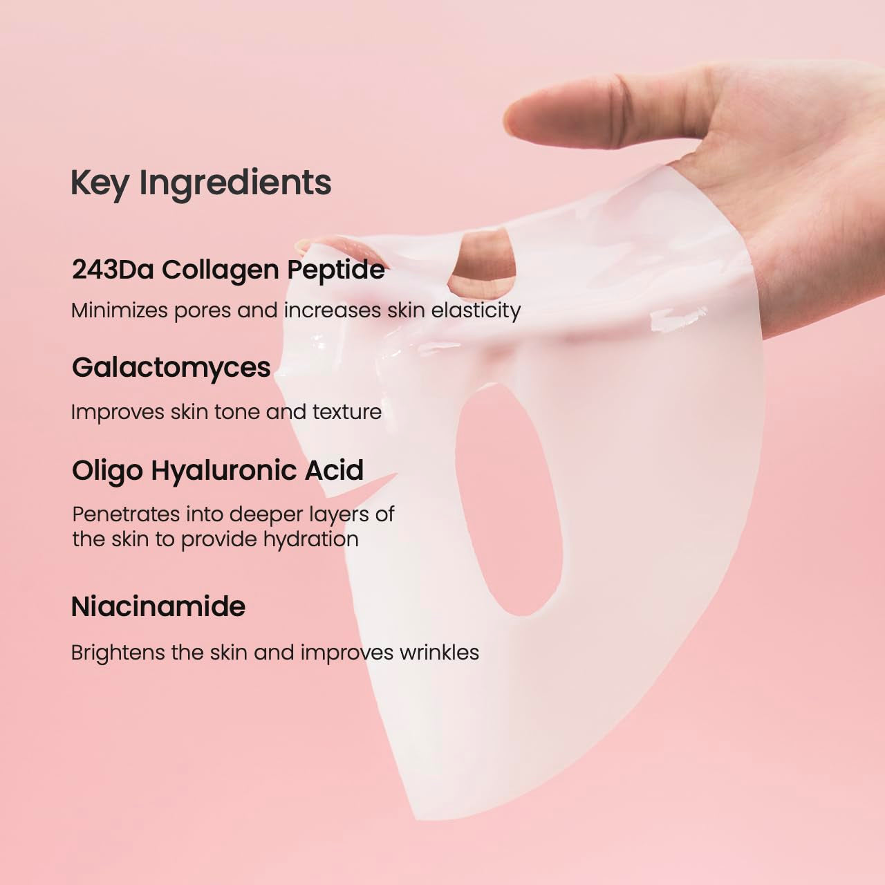 Bio-Collagen Hydrogel Mask (4EA)